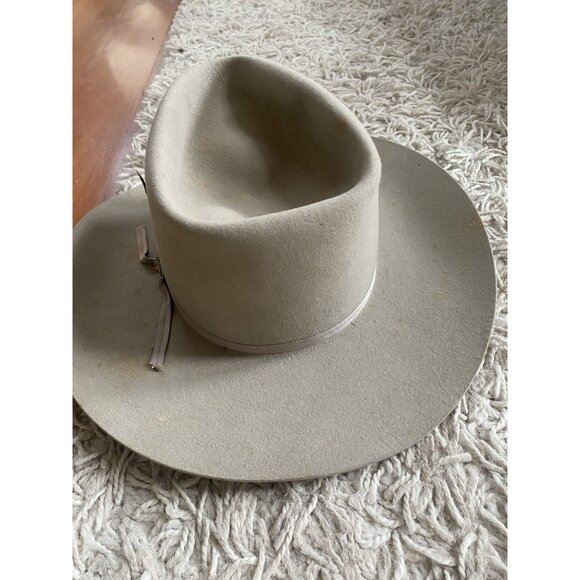Vintage Stetson John B. Open Road 4X Beaver xxxx Felt Hat 6 3/4 Cowboy Western - Picture 6 of 16